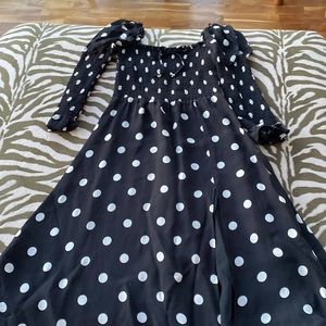 Reformation Worn once  black and white long sleeve Size XS